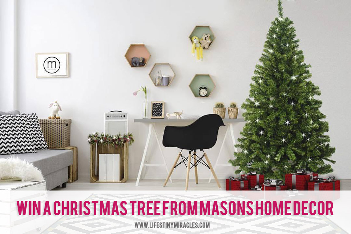 giveaway}: premium christmas treemason home decor