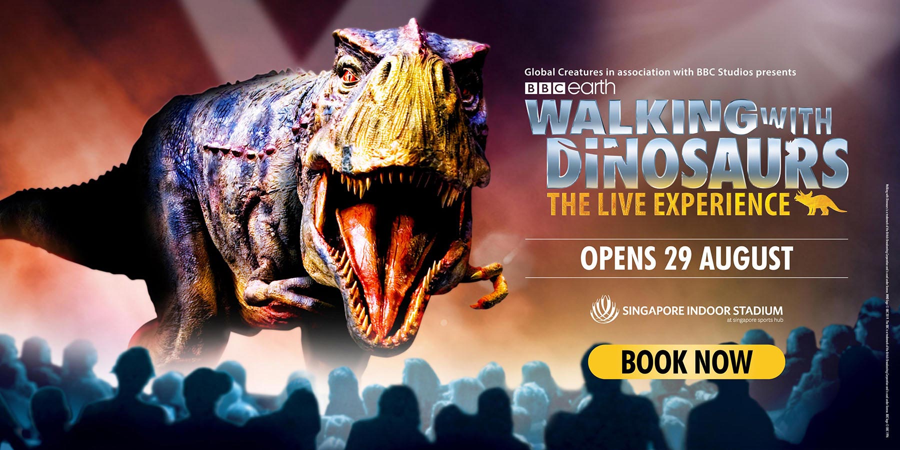 Walking with dinosaurs best sale eventim
